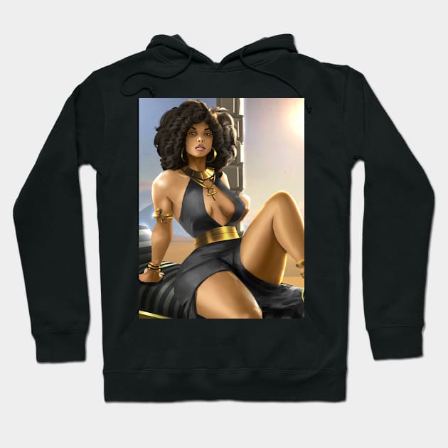 Princess Amirah Collection Hoodie by Beckley Art